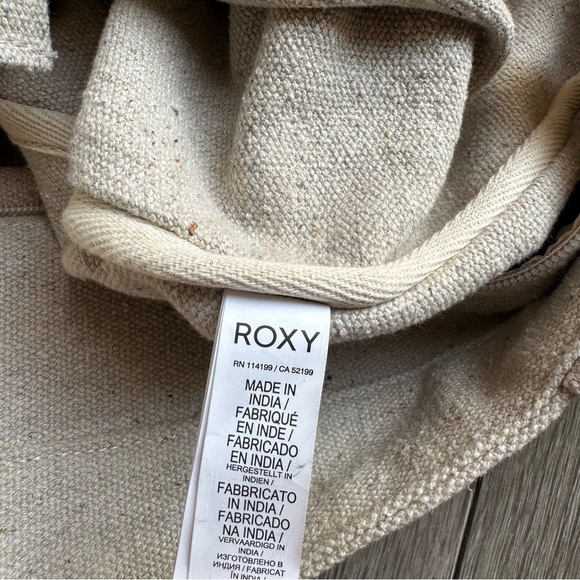 Roxy Women’s Drink The Wave Tote Bag | Good Condition | 14” x 14” - Picture 8 of 8